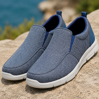 Duncan | Woven Slip-On Loafers with Elastic Gusset for Men
