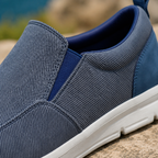 Duncan | Woven Slip-On Loafers with Elastic Gusset for Men