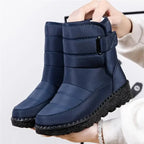 Rensje | Quilted Waterproof Boots with Buckle for Women