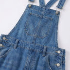 Aafke | Straight-Leg Bib Pocket Jumpsuit for Women