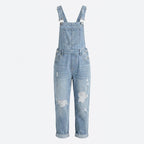 Aafke | Straight-Leg Bib Pocket Jumpsuit for Women