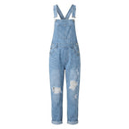 Aafke | Straight-Leg Bib Pocket Jumpsuit for Women