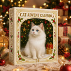 CAT FIGURINE ADVENT CALENDAR – 24 MINI CATS