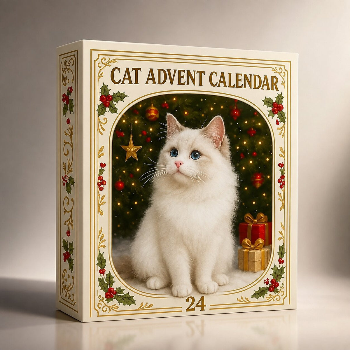CAT FIGURINE ADVENT CALENDAR – 24 MINI CATS