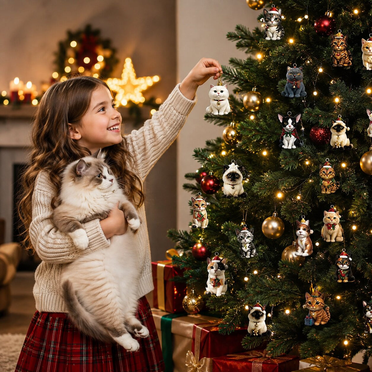 CAT FIGURINE ADVENT CALENDAR – 24 MINI CATS