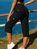 Elvira | High-Waist Cargo Sweatpants with Pockets for Women