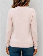 Judith | Cable Knit Button-Front Cardigan for Women