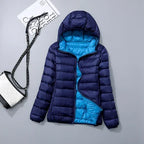 Cosima | Hooded Zip-Front Longline Jacket for Women