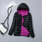 Cosima | Hooded Zip-Front Longline Jacket for Women