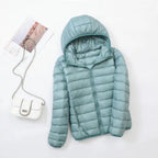 Cosima | Hooded Zip-Front Longline Jacket for Women