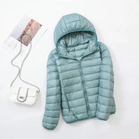 Cosima | Hooded Zip-Front Longline Jacket for Women