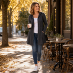 Angelique Longline Hooded Full-Zip Jacket for Women