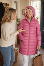 Lise | Quilted Packable Puffer Jacket with Detachable Hood