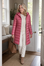 Lise | Quilted Packable Puffer Jacket with Detachable Hood