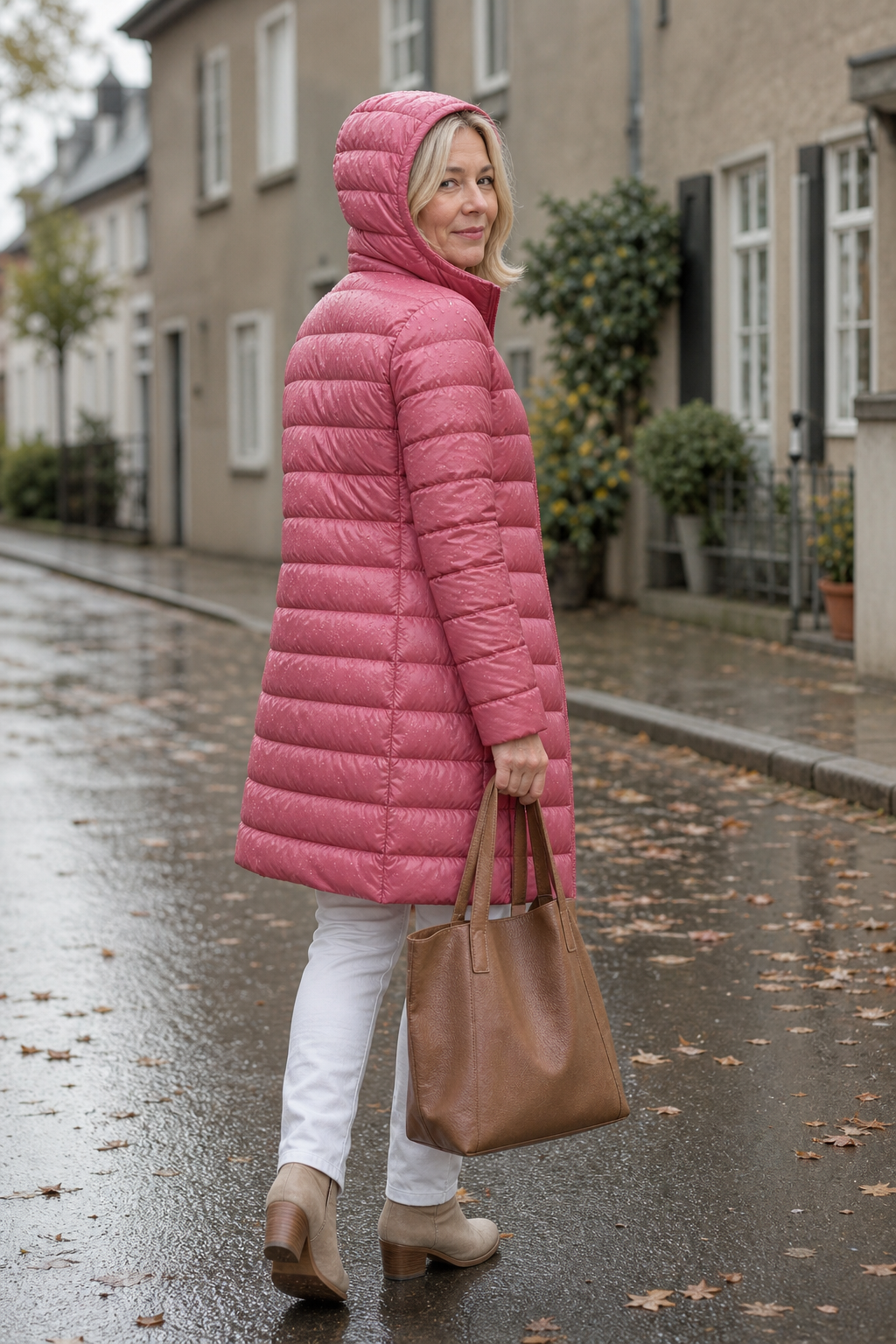 Lise | Quilted Packable Puffer Jacket with Detachable Hood