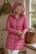 Lise | Quilted Packable Puffer Jacket with Detachable Hood