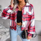 Nadalora | Ribbed Open-Front Cardigan with Long Sleeves for Women