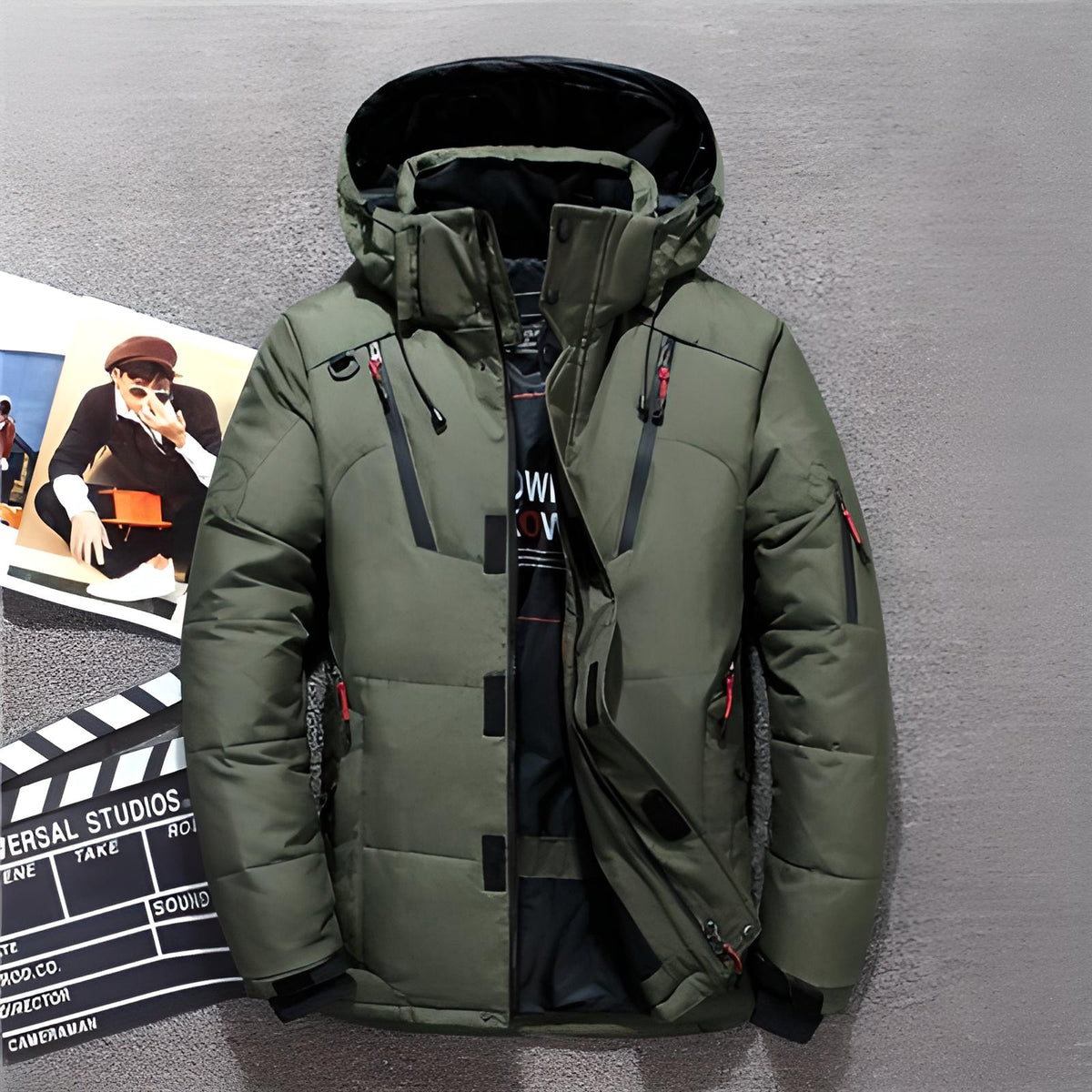Sem | Hooded Softshell Parka Jacket for Men