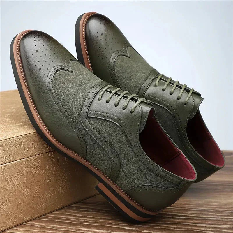 Benedikt Perforated Brogue Dress Shoes for Men