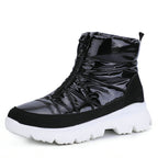 Imogen | Quilted Zip-Up Waterproof Boots for Women