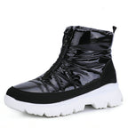 Imogen | Quilted Zip-Up Waterproof Boots for Women
