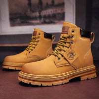 Bent | Lace-Up Lug Sole Hiking Boots for Men