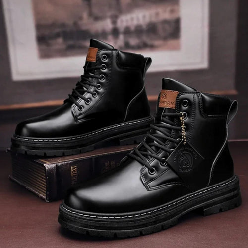 Bent | Lace-Up Lug Sole Hiking Boots for Men