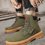 Bent | Lace-Up Lug Sole Hiking Boots for Men