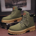 Bent | Lace-Up Lug Sole Hiking Boots for Men