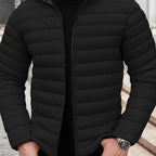 Thijs | Quilted Zip-Front Puffer Jacket for Men