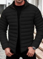 Thijs | Quilted Zip-Front Puffer Jacket for Men