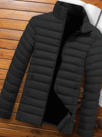 Thijs | Quilted Zip-Front Puffer Jacket for Men