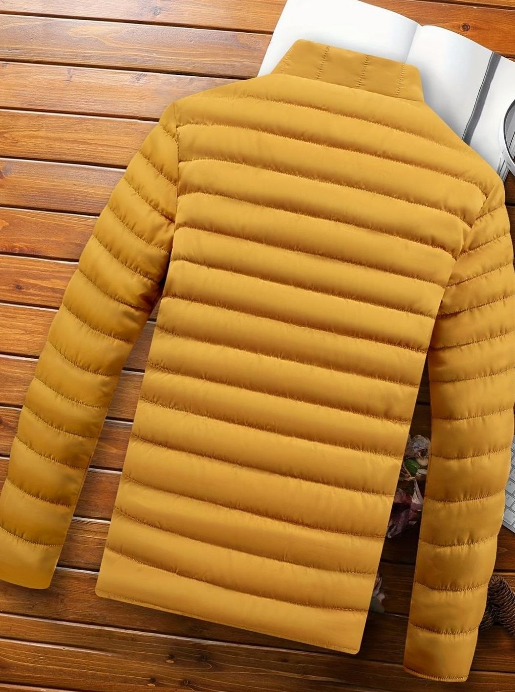 Thijs | Quilted Zip-Front Puffer Jacket for Men