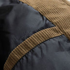 Tobias | Quilted Hooded Puffer Jacket with Trim for Men
