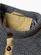 Stefan | Quilted Stand-Collar Snap-Front Jacket for Men
