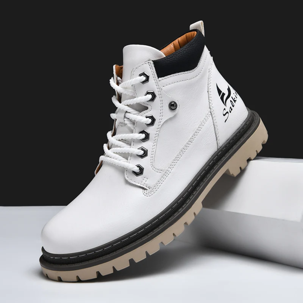 Bernard | Lace-Up All-Terrain Boots with Lugged Sole for Men