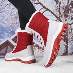 Riek | Quilted Waterproof Boots for Women with Faux Fur Collar