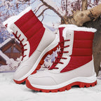 Riek | Quilted Waterproof Boots for Women with Faux Fur Collar
