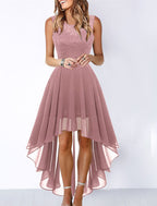Evi | Lace High-Low Cocktail Dresses for Women