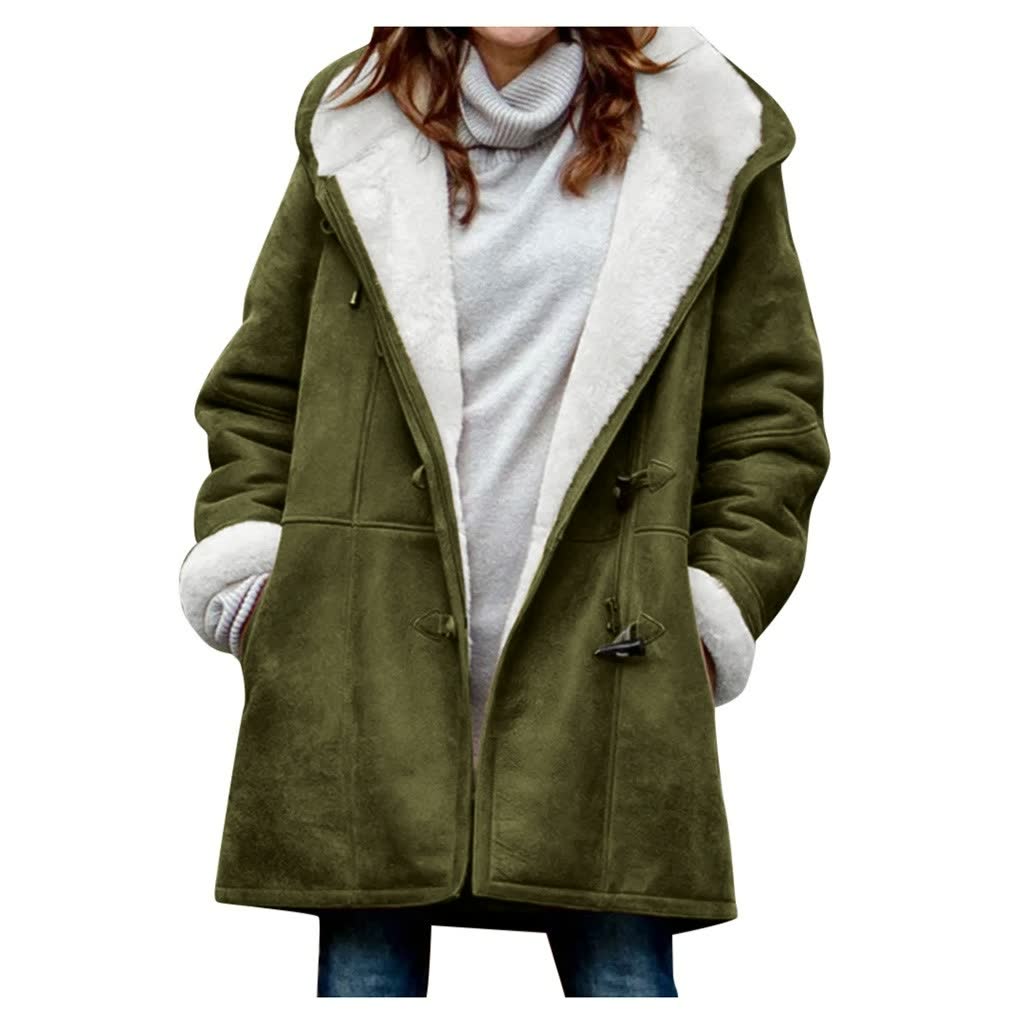Nienke | Quilted Longline Winter Jacket with Stand Collar