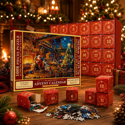 24-DAY PUZZLE ADVENT CALENDAR – 1008 PIECE JIGSAW