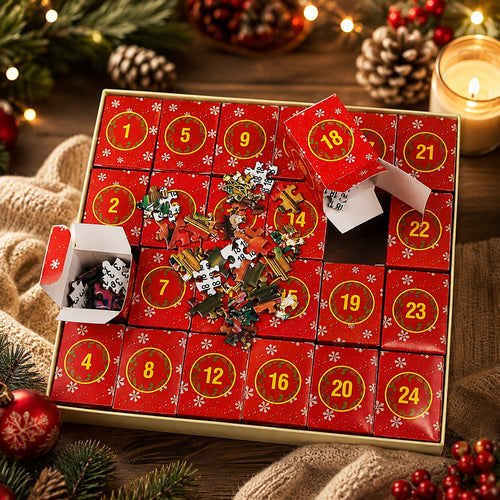 24-DAY PUZZLE ADVENT CALENDAR – 1008 PIECE JIGSAW