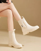 Ariane | Chunky Block Heel Chelsea Boots for Women