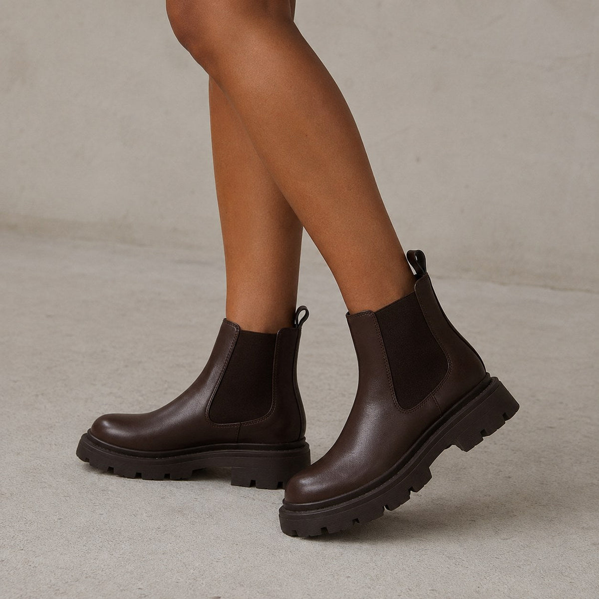 Nadalore | Platform Chelsea Ankle Boots for Women