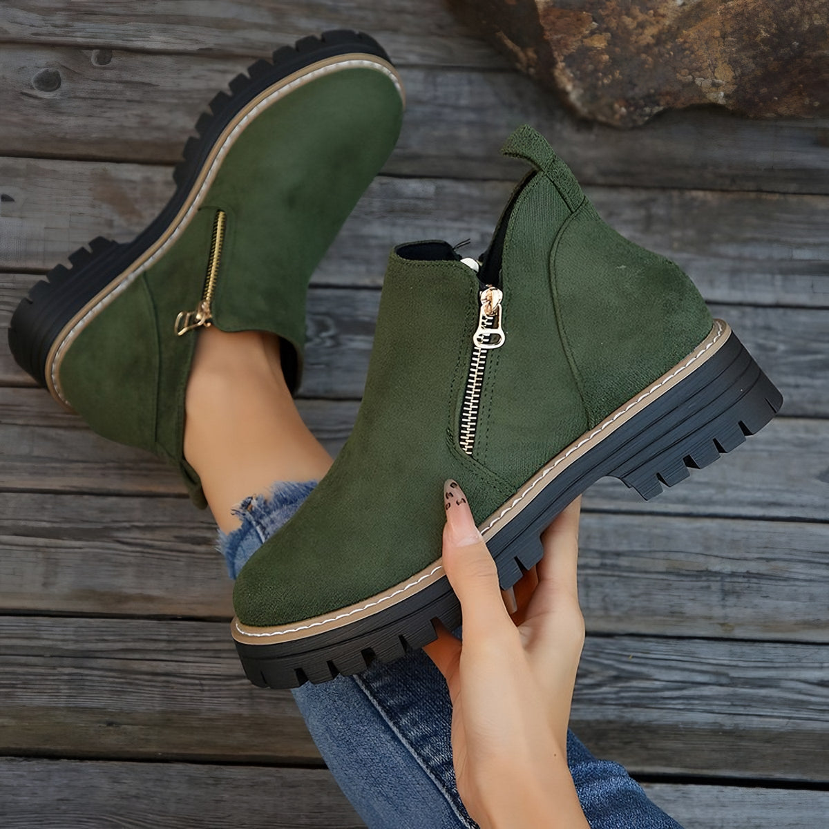 Marissa | Side-Zip Chelsea Ankle Boots for Women