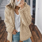 Laila | Zip-Up Hooded Fleece Jacket for Women