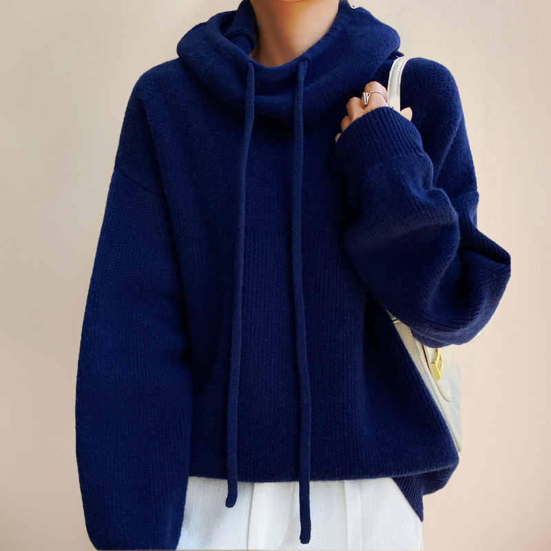 Skye | Ribbed Turtleneck Sweater with Long Sleeves for Women