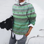 Hazelmae | Fair Isle Sweater with Crew Neck for Women
