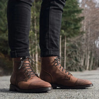Thierry | Men's Winter Boots with Reinforced Toe and Lace-Up Front