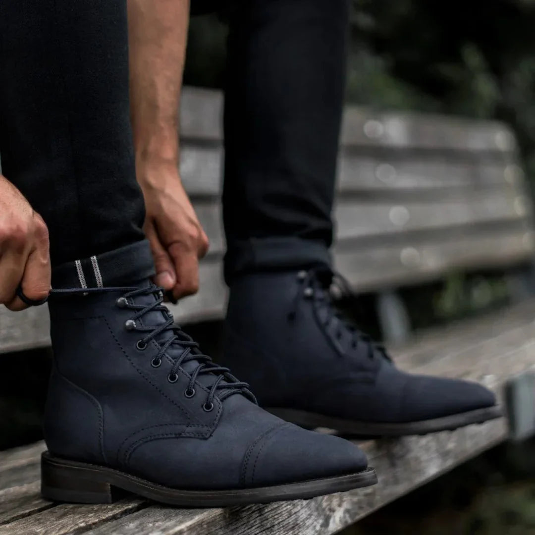 Thierry | Men's Winter Boots with Reinforced Toe and Lace-Up Front